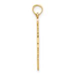 10K Solid New Jersey State Pendant - Image 2