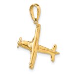 10k 3-D High-Wing Airplane Pendant - Image 5
