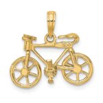 10k 3-D Moveable Bicycle Charm - Image 4