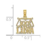 10K 100% LIBRA Zodiac Charm - Image 3