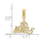 10K I DO NAILS Charm - Image 3