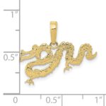 10k Dragon Pendant - Image 3