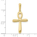 10k Ankh Cross Pendant - Image 3