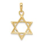 10k Star of David Pendant - Image 4