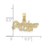 10k GRANDMA'S GIRL Charm - Image 3