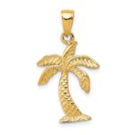 10k Palm Tree Pendant