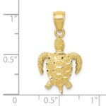 10K Turtle Pendant - Image 3