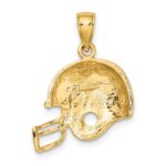 10K Football Helmet Pendant - Image 4