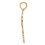 10k w/Rhodium Love Angel Pendant - Image 2