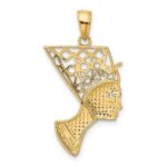 10k Nefertiti Pendant - Image 3