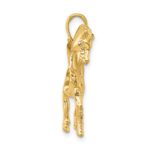 10K 2-D Horse Charm - Image 2