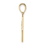 10k Enameled Medical Disc Pendant - Image 2