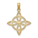 10k Small Celtic Eternity Knot Charm - Image 4