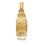10K 3-D Lounge Beach Chair Charm - Image 4
