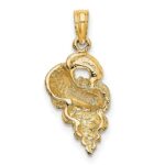 10K 2-D Precious Wentletrap Shell Charm - Image 4