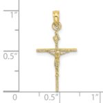 10K INRI Crucifix Charm - Image 3