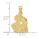 10K #1 Football with Helmet Charm - Image 3