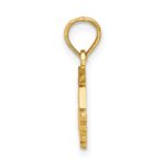 10K Polished GRADUATE Under Cap Charm - Image 2