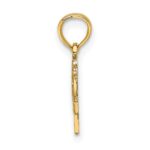 10K Block and Engraved GREAT GRANDMA Charm - Image 2