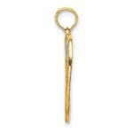 10k w/Rhodium LOVE w/Hearts Pendant - Image 2