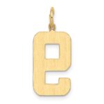 10k Large Polished Number 9 Charm - Image 4