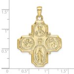 10k Four-Way Medal Pendant - Image 3