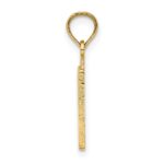 10K Number 50 Pendant - Image 2