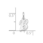 10kw Small Script Initial B Charm - Image 4