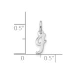 10kw Small Script Initial I Charm - Image 4