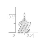 10kw Small Script Initial M Charm - Image 4
