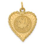 10KY Happy 50th Anniversary Charm