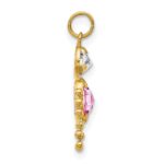 10k June Boy Birthstone Charm - Image 2