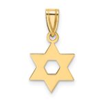 10k Star of David Pendant - Image 4