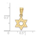 10k Star of David Pendant - Image 3