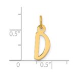 10k Large Slanted Block Initial D Charm - Image 4