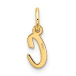 10k Small Script Initial C Charm - Image 3