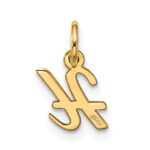 10k Small Script Initial H Charm - Image 3