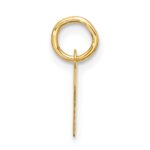 10k Small Script Initial K Charm - Image 2