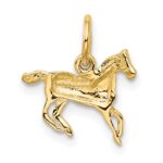 10k Polished Horse Charm - Image 4