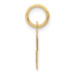 10K Small Fancy Script Initial C Charm - Image 2