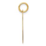 10K Small Fancy Script Initial I Charm - Image 2