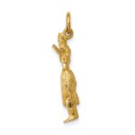14k 3-D Hula Dancer Charm - Image 2