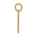 14k Enameled Blue Engravable BIRTH CERTIFICATE Charm - Image 2