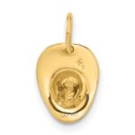 14k  3-D Firemans Helmet Charm - Image 3