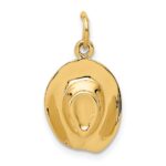 14k 3-D Cowboy Hat Charm