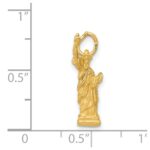 14k  3-D Statue Of Liberty Charm - Image 4