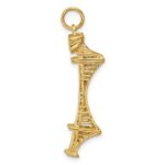 14k 3-D GOLDEN GATE Bridge Charm - Image 3