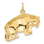 14k Bear Charm - Image 3