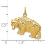 14k Bear Charm - Image 4