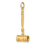 14k 3-D Gavel Charm - Image 5
